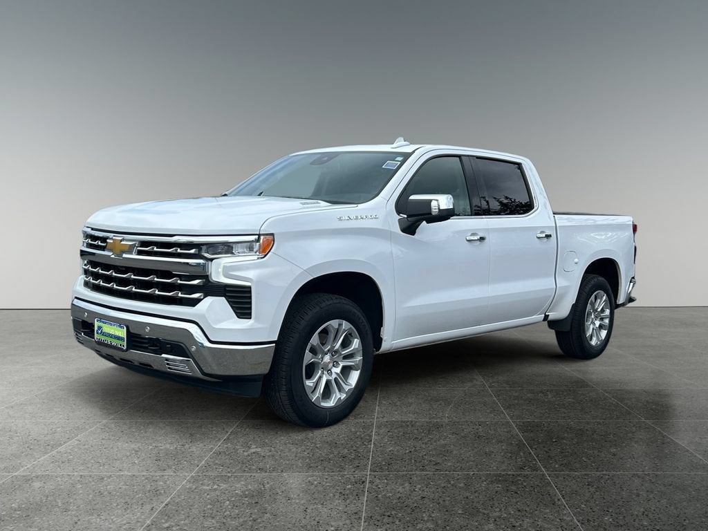 2025 Chevrolet Silverado 1500 — rear three-quarter view