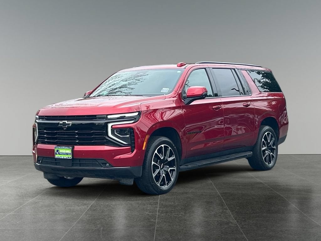 2025 Chevrolet Suburban — rear three-quarter view