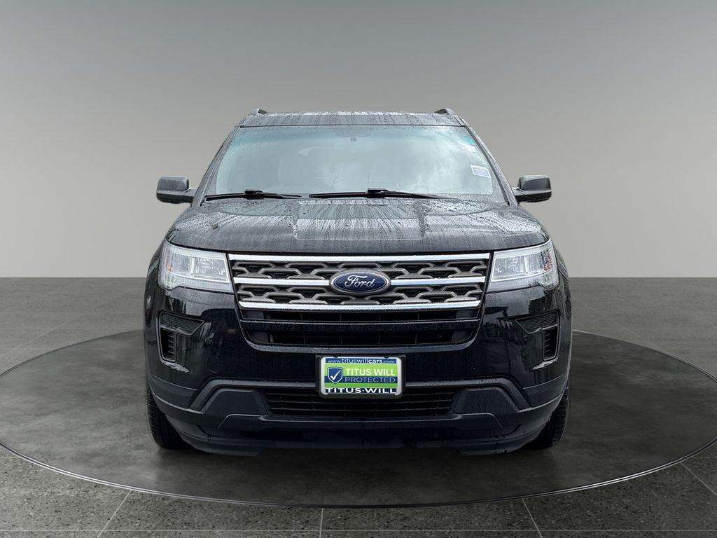 2018 Ford Explorer — side profile view