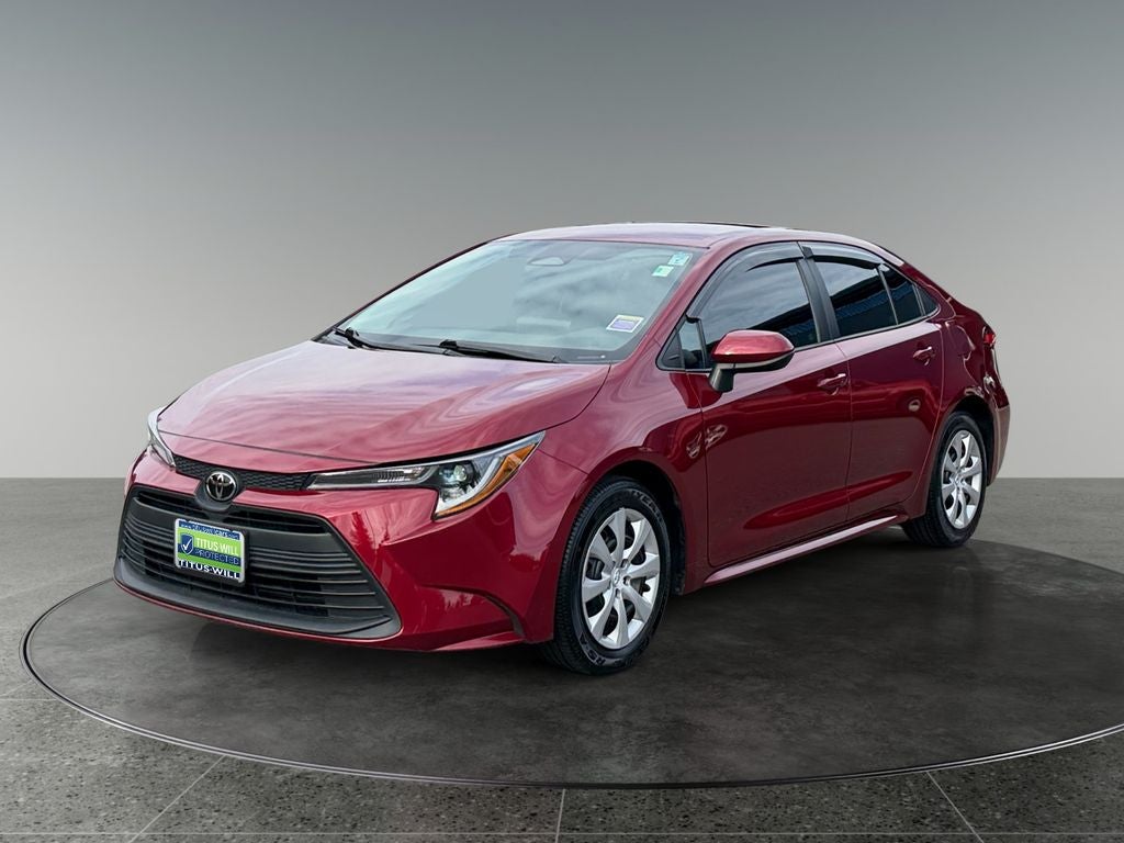 2023 Toyota Corolla — rear three-quarter view