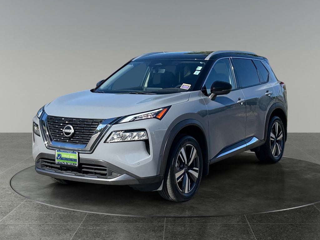 2023 Nissan Rogue — rear three-quarter view
