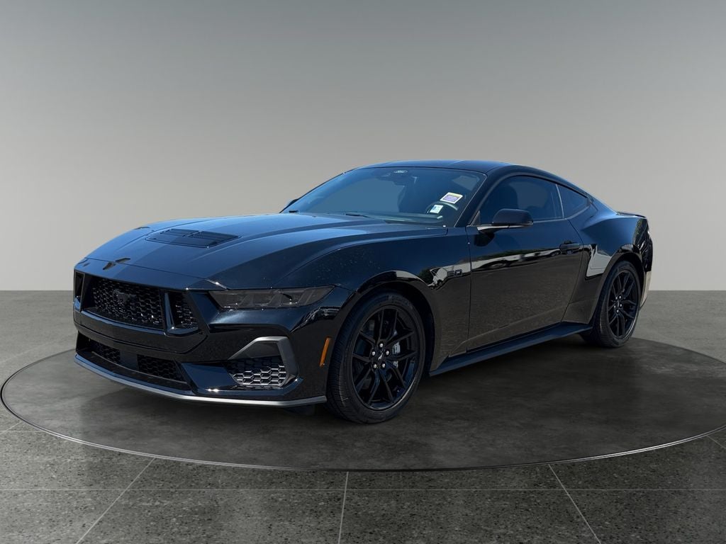 2025 Ford Mustang — rear three-quarter view
