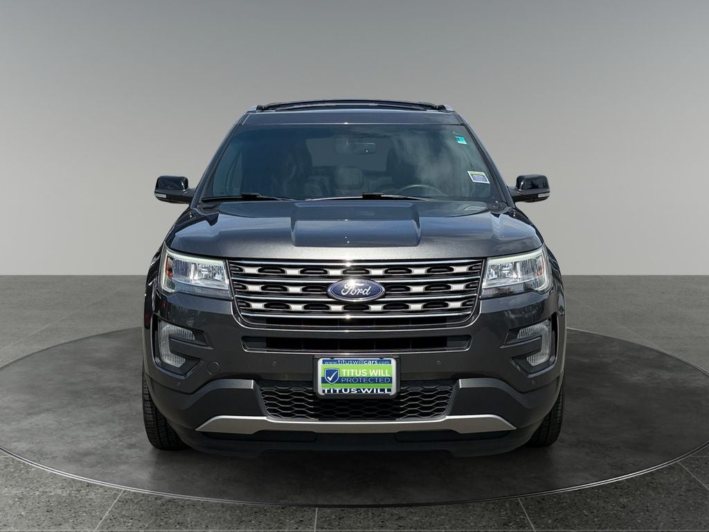 2017 Ford Explorer — side profile view
