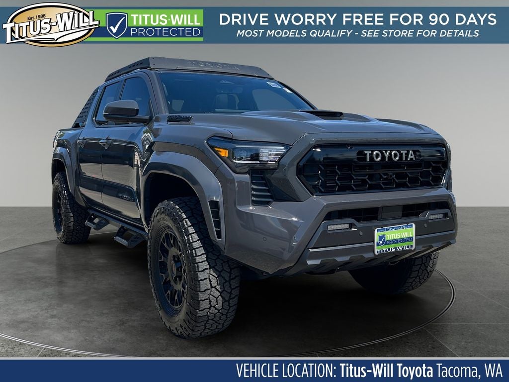 2024 Toyota Tacoma TRD Sport in Underground — front three-quarter view