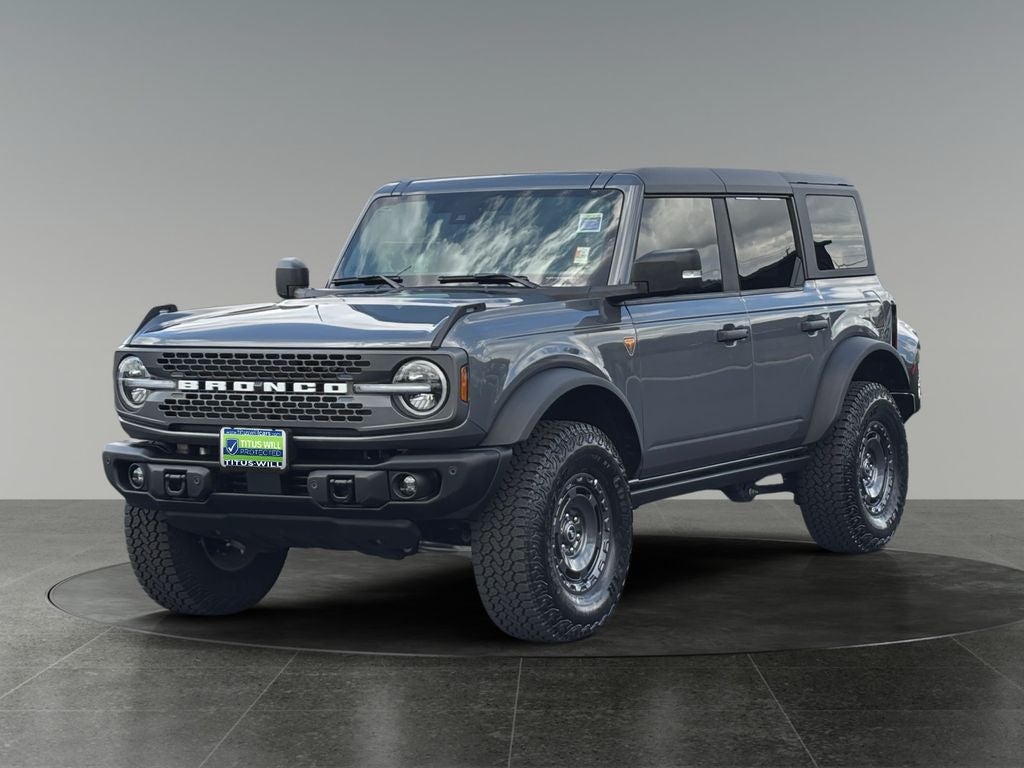 2025 Ford Bronco — rear three-quarter view
