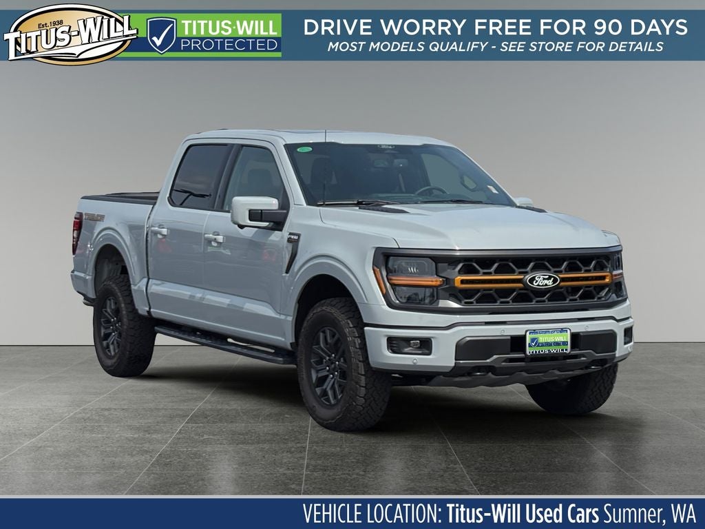 2026 Ford F-150 Tremor in Avalanche — front three-quarter view