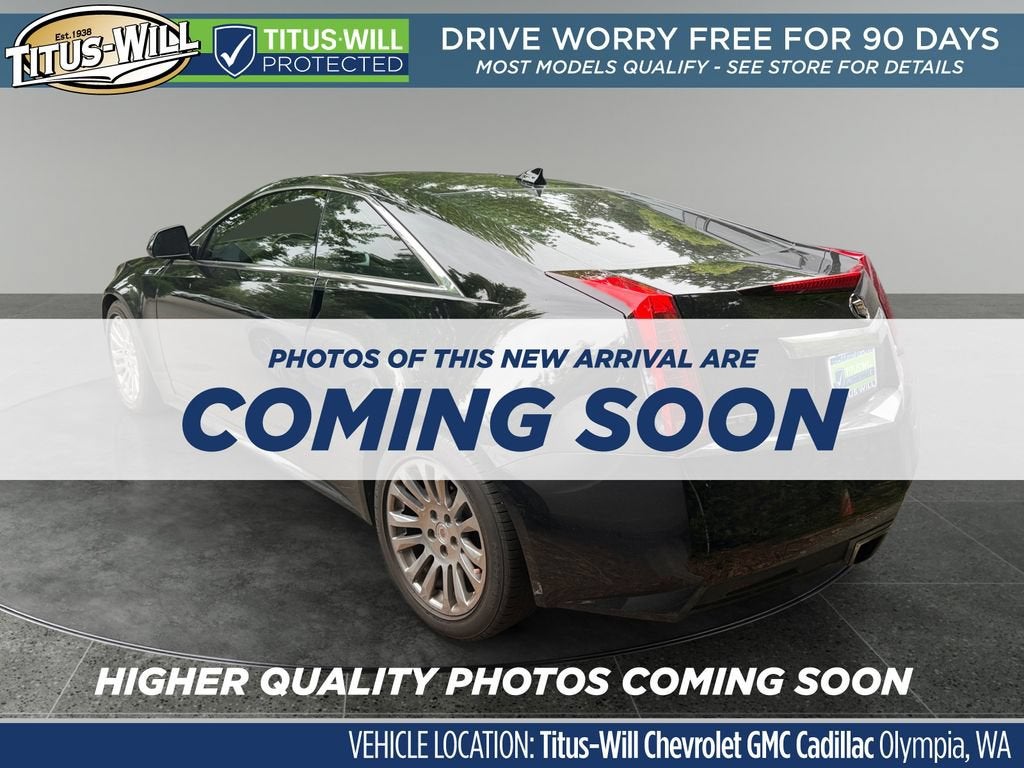 2014 Cadillac CTS — rear three-quarter view