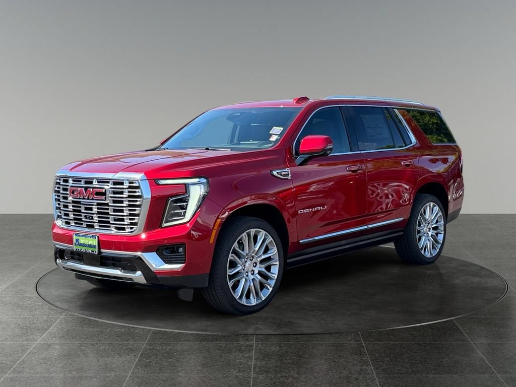 2026 GMC Yukon — rear three-quarter view