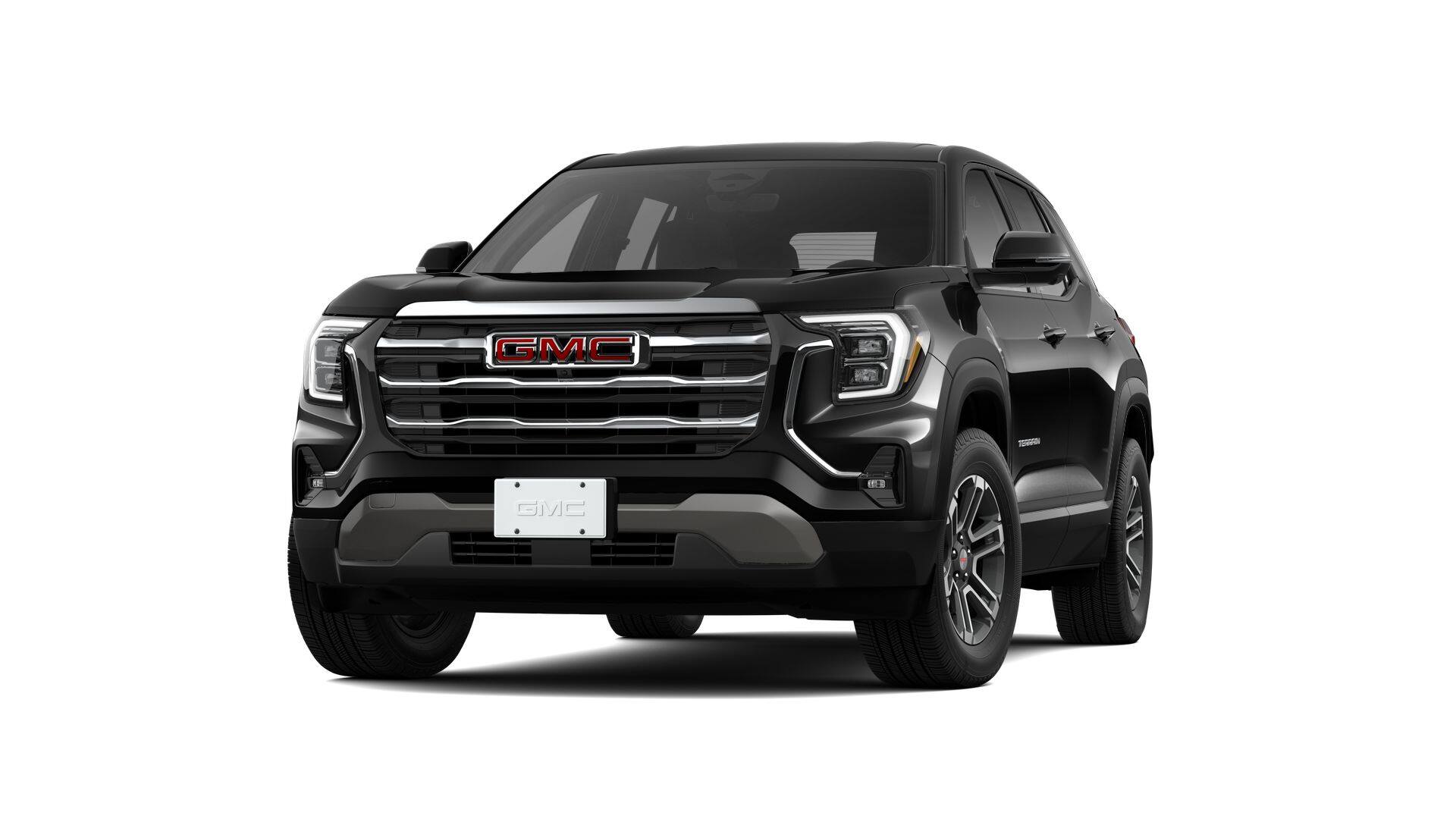 2026 GMC Terrain Elevation in Ebony Twilight Metallic — front three-quarter view
